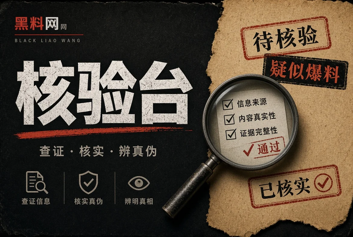 信息查证配图